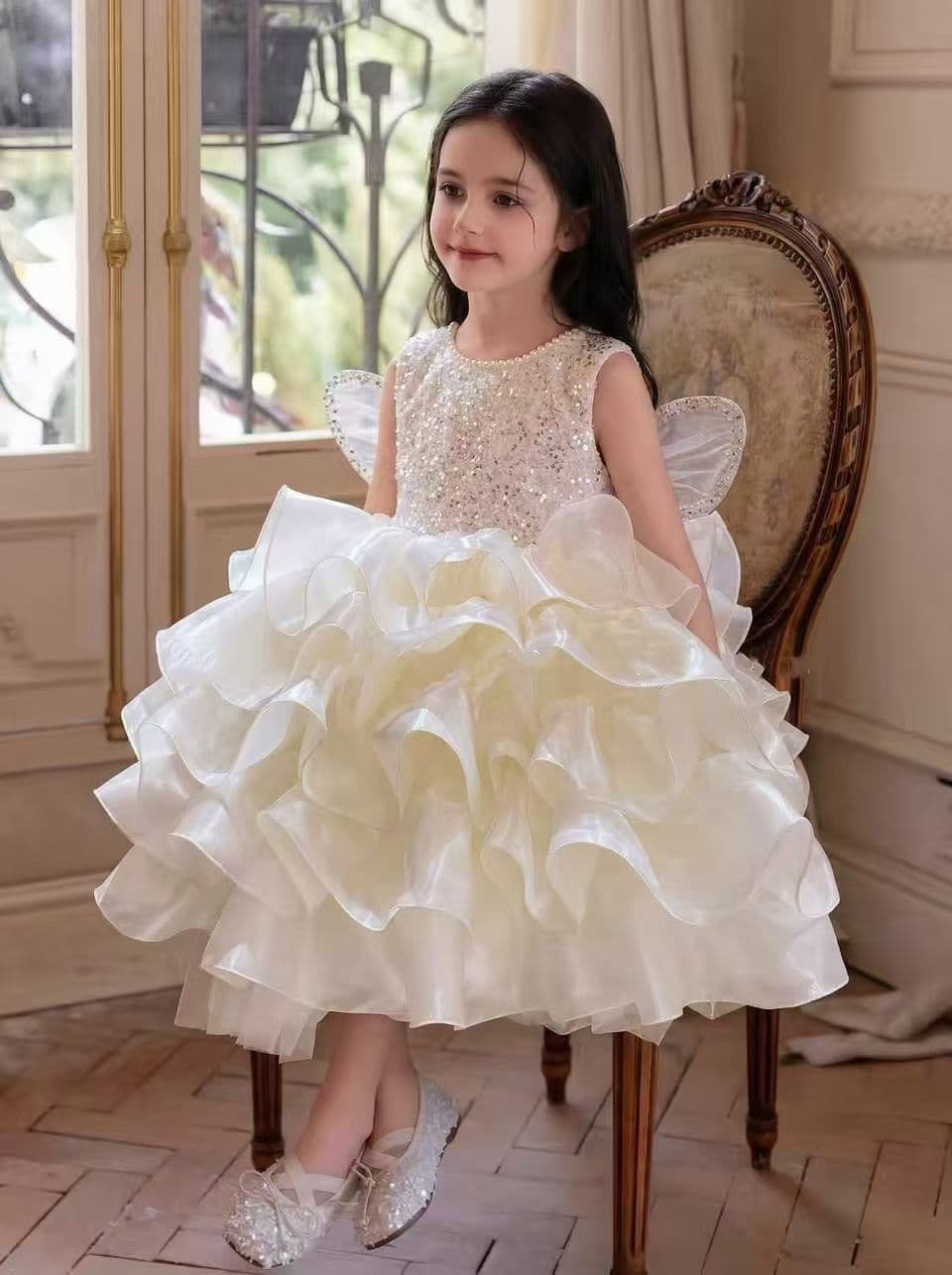 Princess Sequin Party Dress
